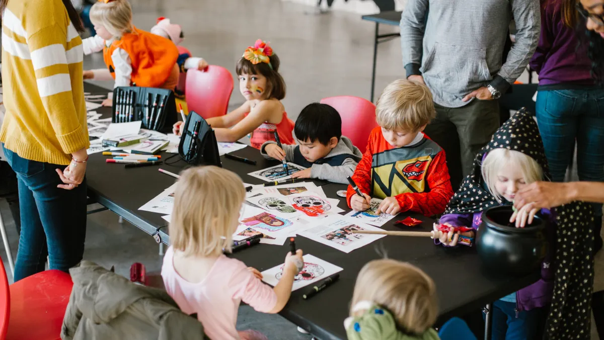 Trick-or-Treat Bag Decorating