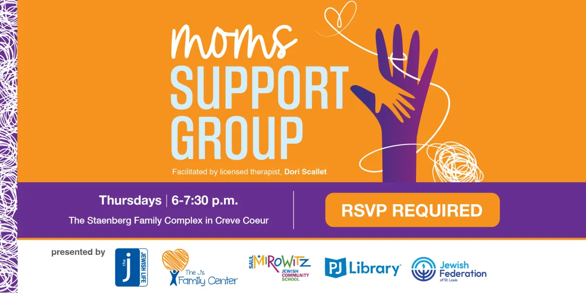 Moms Support Group with Dori Scallet, MSW, & The J’s Family Center