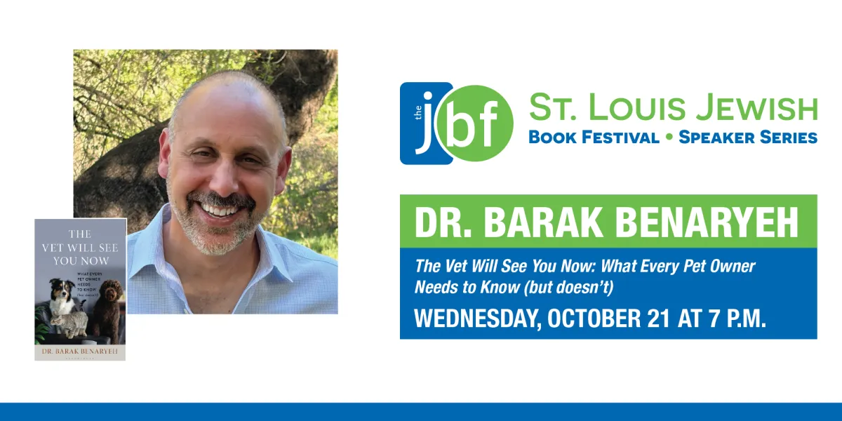 St. Louis Jewish Book Festival & Speaker Series Presents Dr. Barak Benaryeh